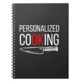 Gepersonaliseerd koken Notitieboek (Voorkant)