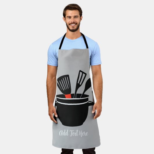 Gepersonaliseerd koken Schort (Gedragen)