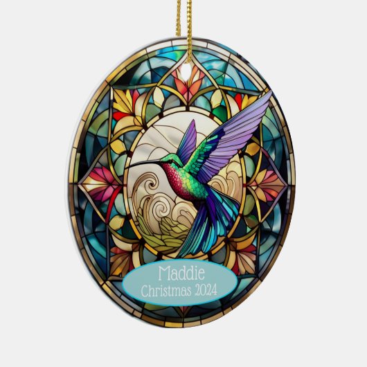 Gepersonaliseerd kolibrie Ornament (Rechts)