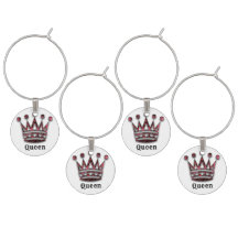 Gepersonaliseerd koninklijk kroon van koningin