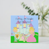 Gepersonaliseerd koninklijke viering van de verjaa kaart (Staand voorkant)