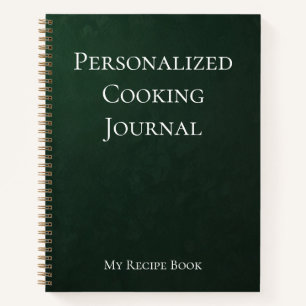 Gepersonaliseerd kookboek notitieboek
