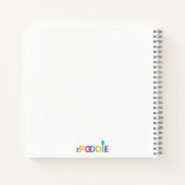 Gepersonaliseerd kookboek (uw foto) Notitieboek (Achterkant)