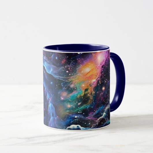 Gepersonaliseerd Koop mokken met een ruimtethema o (Voorkant rechts)