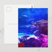 Gepersonaliseerd koraalrif briefkaart (Voorkant / Achterkant)