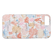 Gepersonaliseerd | Koraalrif Case-Mate iPhone Case (Achterkant (Horizontaal))