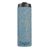 Gepersonaliseerd | Koraalrif Shell Print Thermosbeker (Voorkant)