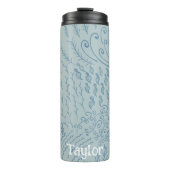 Gepersonaliseerd | Koraalrif Shell Print Thermosbeker (Voorkant)