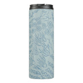 Gepersonaliseerd | Koraalrif Shell Print Thermosbeker (Achterkant)