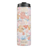 Gepersonaliseerd | Koraalrif Thermosbeker (Voorkant)