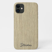 Gepersonaliseerd korrelig fijn oud hout Case-Mate iPhone case (Achterkant)