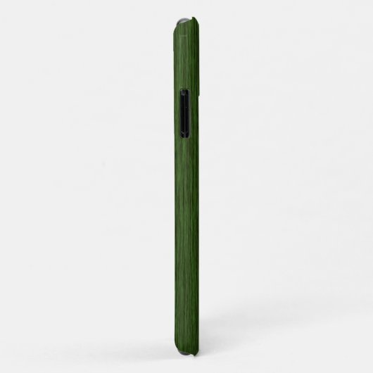 Gepersonaliseerd korrelig groen hout Case-Mate iPhone case (Achterkant/rechts)