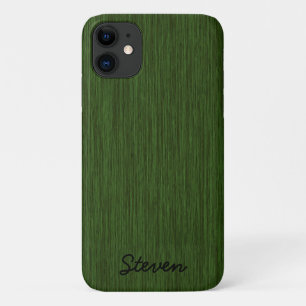 Gepersonaliseerd korrelig groen hout Case-Mate iPhone case