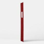 Gepersonaliseerd korrelig rood hout Case-Mate iPhone case (Achterkant / Rechts)