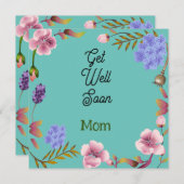 Gepersonaliseerd Krijg snel goed Kaart (Voorkant / Achterkant)