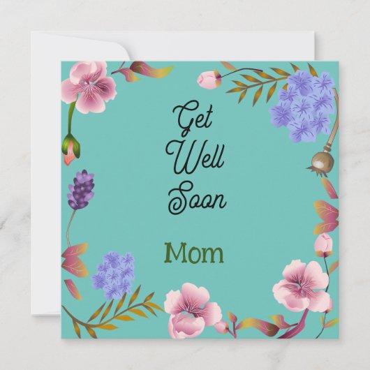 Gepersonaliseerd Krijg snel goed Kaart (Voorkant)