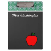 Gepersonaliseerd krijtbord Apple Klembord (Voorkant)