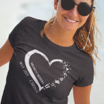 Gepersonaliseerd kruising van het hart t-shirt<br><div class="desc">Dit ontwerp kan op het gebied worden gepersonaliseerd dat door de foto en/of tekst te veranderen wordt verstrekt. Of het kan worden aangepast door te klikken deze Sjabloon personaliseert en dan de klik te kiezen om verdere optie aan te passen en de kleur van de achtergrond te schrappen of te...</div>