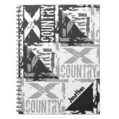 gepersonaliseerd kruisland notitieboek (Voorkant)