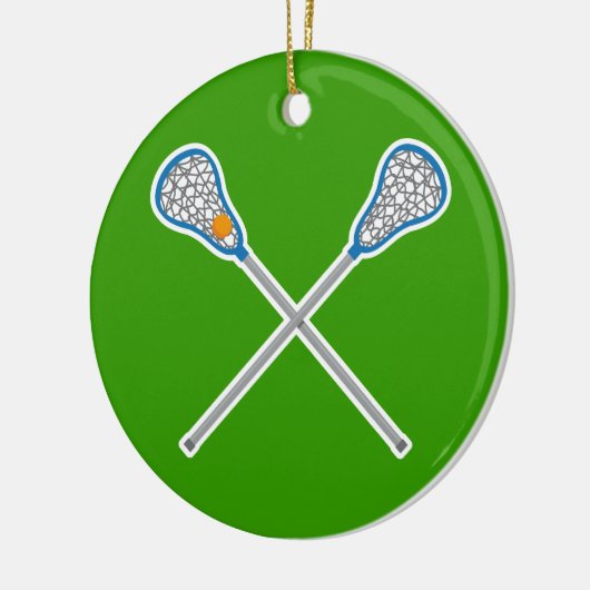 Gepersonaliseerd La Crosse Team Ornament Gift (Links)