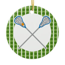 Gepersonaliseerd La Crosse Team Ornament Gift