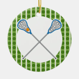 Gepersonaliseerd La Crosse Team Ornament Gift