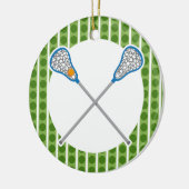 Gepersonaliseerd La Crosse Team Ornament Gift (Links)