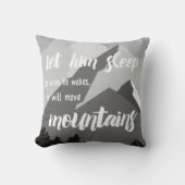 Gepersonaliseerd Laat Hem Slapen Voor Wanneer Hij Kussen (Voorkant)