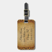 Gepersonaliseerd Label van Jaguar Bagagelabel (Voorkant verticaal)