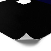 gepersonaliseerd lacrosse poster (Hoek)