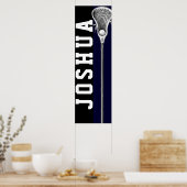 gepersonaliseerd lacrosse poster (Keuken)