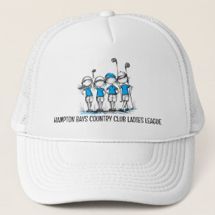 Gepersonaliseerd Ladies Golf League BLUE Pet - Clu