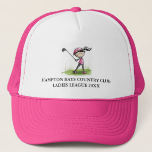 Gepersonaliseerd Ladies Golf League Pet - Cartoon
