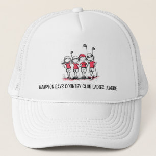 Gepersonaliseerd Ladies Golf League RED Pet - Club