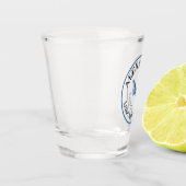Gepersonaliseerd Lake Arrowhead Classic shot glas (Links)
