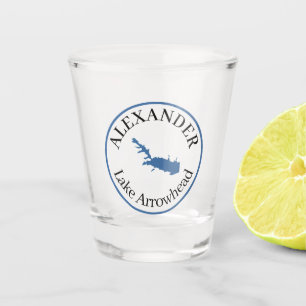 Gepersonaliseerd Lake Arrowhead Classic shot glas