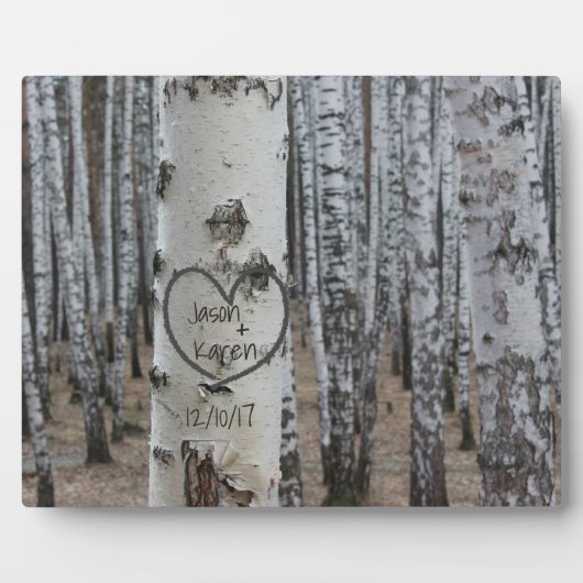 Gepersonaliseerd land Robuust hart Fotoplaat (Voorkant)