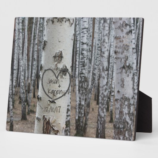 Gepersonaliseerd land Robuust hart Fotoplaat (Zijkant)