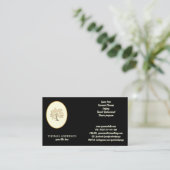 Gepersonaliseerd landschap en gazon zorg boom ontw visitekaartje (Staand voorkant)