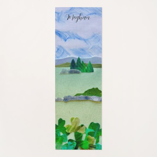 Gepersonaliseerd landschap yogamat (Voorkant)