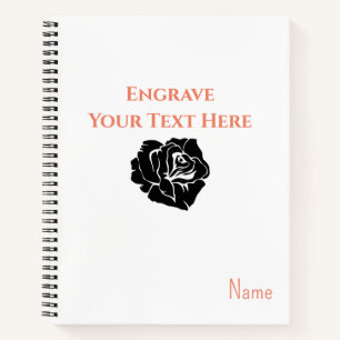 Gepersonaliseerd lederen dagblad, lederen blad; notitieboek