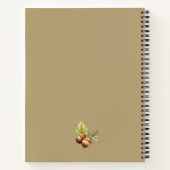 Gepersonaliseerd Leraar Boek Uil School Notitieboe (Achterkant)