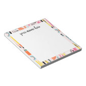 Gepersonaliseerd leraar notitieblok (Schuin)