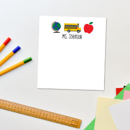 Gepersonaliseerd leraar Notitieblok, leraar gesche Notitieblok