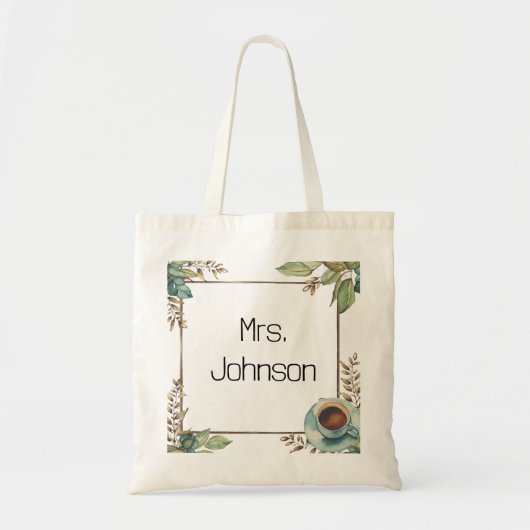 Gepersonaliseerd leraar tas (Voorkant)