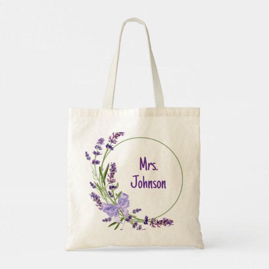 Gepersonaliseerd leraar tas (Achterkant)