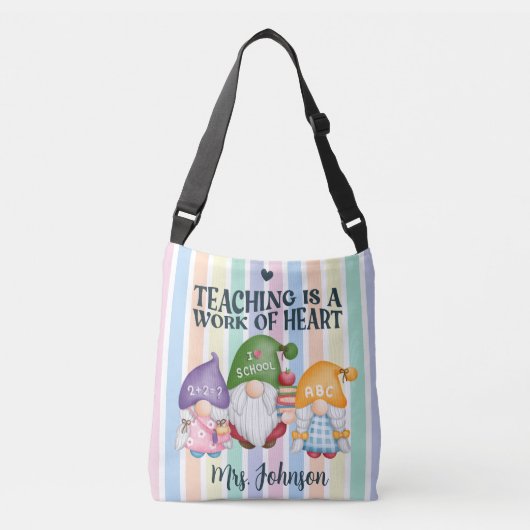 Gepersonaliseerd Leraar Tas en Schoudertas (Voorkant)