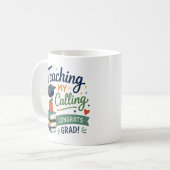 Gepersonaliseerd Lesgeven Is Mijn Roeping Koffiemok (Voorkant links)