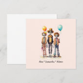 Gepersonaliseerd Leuk Kind Zombie Halloween (10) (Voorkant / Achterkant)