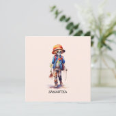 Gepersonaliseerd Leuk Kind Zombie Halloween (2) (Staand voorkant)